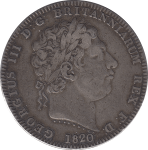 1820 CROWN ( NF ) LX - CROWN - Cambridgeshire Coins