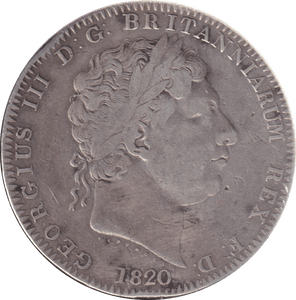 1820 CROWN ( VF ) - CROWN - Cambridgeshire Coins