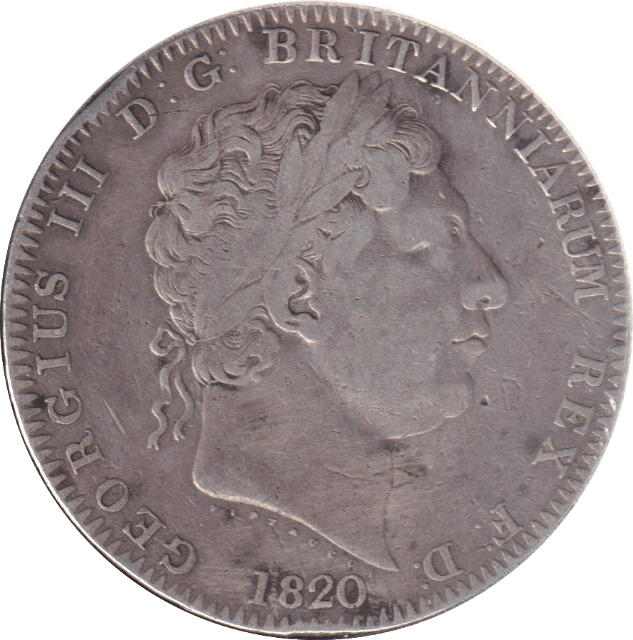 1820 CROWN ( VF ) - CROWN - Cambridgeshire Coins