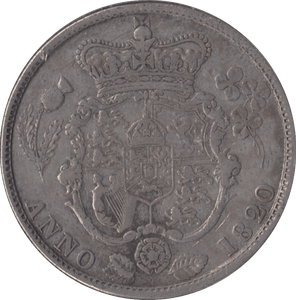 1820 HALFCROWN ( VF ) - HALFCROWN - Cambridgeshire Coins