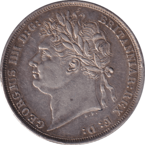 1821 SHILLING ( GVF ) - SHILLING - Cambridgeshire Coins