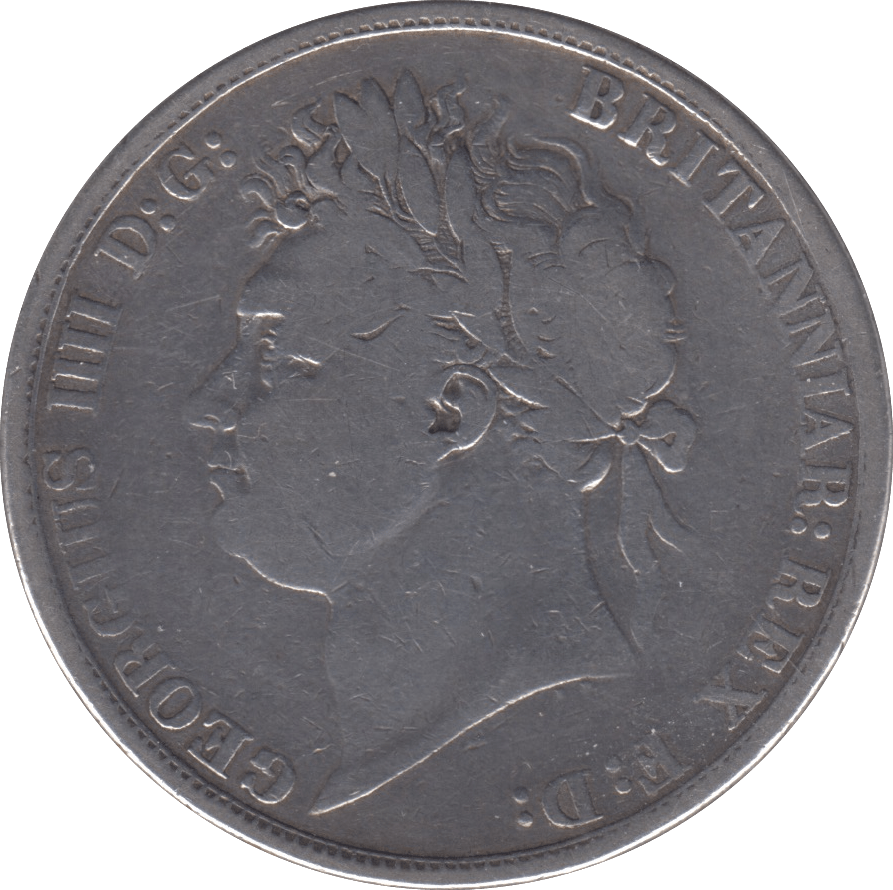 1822 CROWN ( FAIR ) TERTIO - Crown - Cambridgeshire Coins