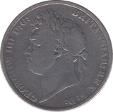 1822 CROWN ( FAIR ) TERTIO - Crown - Cambridgeshire Coins