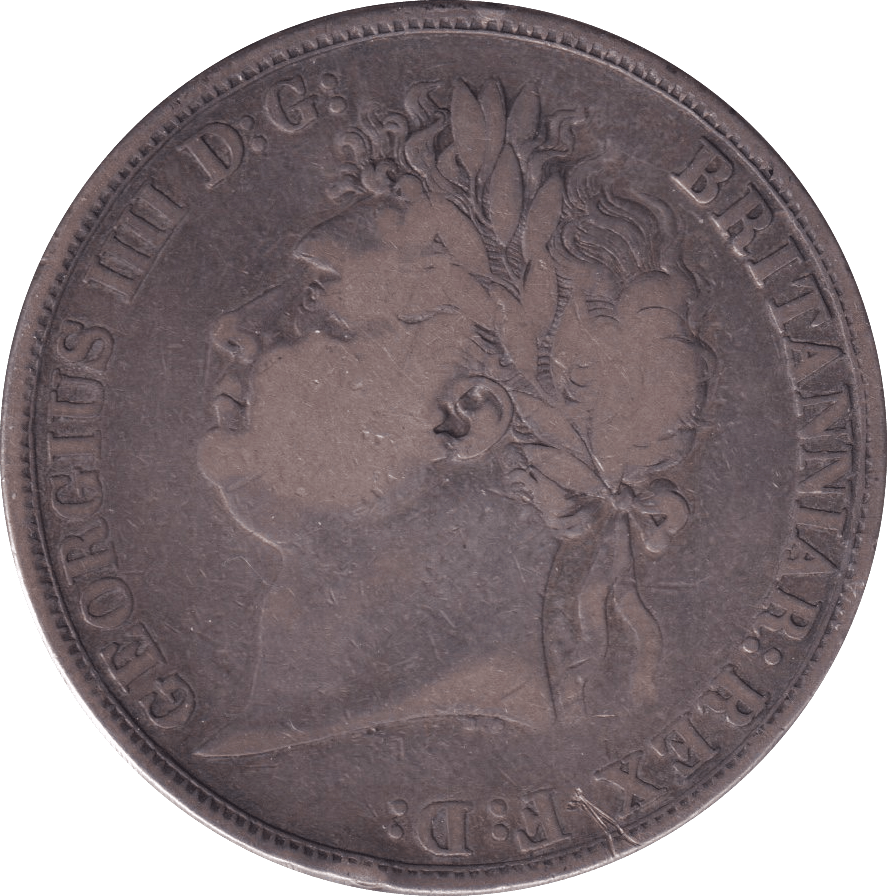 1822 CROWN ( FINE ) - Crown - Cambridgeshire Coins