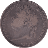 1822 CROWN ( FINE ) - Crown - Cambridgeshire Coins