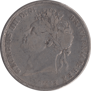 1822 CROWN ( NF ) TERTIO - CROWN - Cambridgeshire Coins