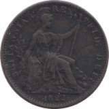 1822 FARTHING ( GF ) - Farthing - Cambridgeshire Coins