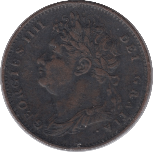 1822 FARTHING ( GF ) - Farthing - Cambridgeshire Coins