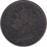 1822 FARTHING ( GF ) - Farthing - Cambridgeshire Coins