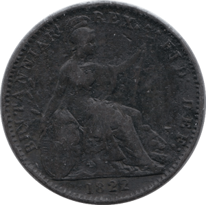 1822 FARTHING ( GF ) - Farthing - Cambridgeshire Coins