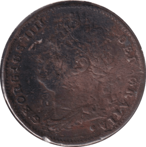 1822 FARTHING ( GF ) - FARTHING - Cambridgeshire Coins