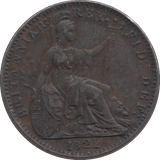 1822 FARTHING ( GVF ) - Farthing - Cambridgeshire Coins