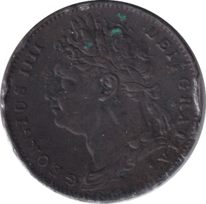 1822 FARTHING ( VF ) - FARTHING - Cambridgeshire Coins