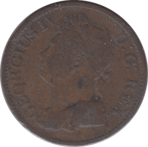 1822 IRELAND HALF PENNY - WORLD COINS - Cambridgeshire Coins