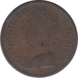 1822 IRELAND HALF PENNY - WORLD COINS - Cambridgeshire Coins