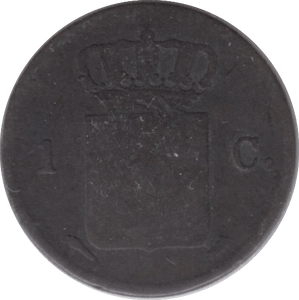 1822 ONE CENT NETHERLANDS - WORLD COINS - Cambridgeshire Coins