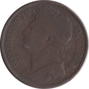 1822 PENNY IRELAND - WORLD COINS - Cambridgeshire Coins