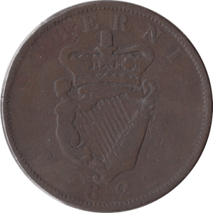 1822 PENNY IRELAND - WORLD COINS - Cambridgeshire Coins