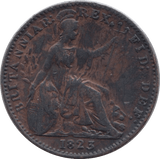 1823 FARTHING ( EF ) - Farthing - Cambridgeshire Coins