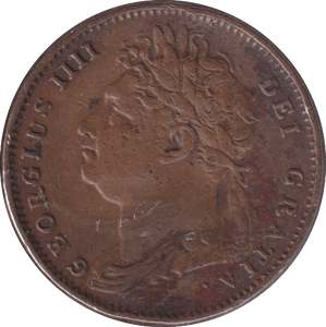 1823 FARTHING ( GF ) - FARTHING - Cambridgeshire Coins