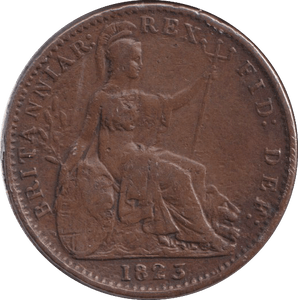 1823 FARTHING ( GF ) - FARTHING - Cambridgeshire Coins