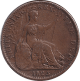 1823 FARTHING ( GF ) - FARTHING - Cambridgeshire Coins