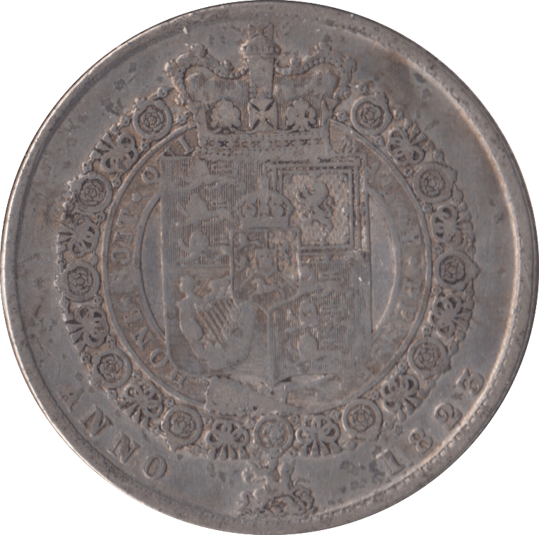 1823 HALFCROWN ( VF ) - HALFCROWN - Cambridgeshire Coins