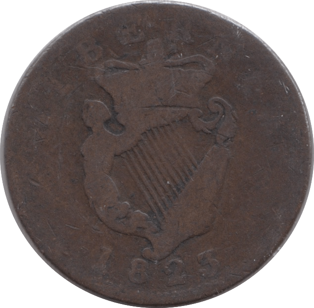 1823 IRELAND HALF PENNY - WORLD COINS - Cambridgeshire Coins