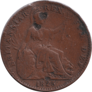 1825 FARTHING ( GF ) - FARTHING - Cambridgeshire Coins