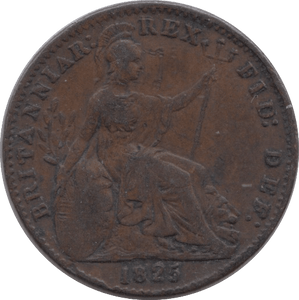 1825 FARTHING ( GF ) - Farthing - Cambridgeshire Coins