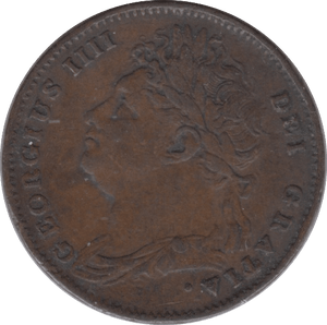 1825 FARTHING ( GF ) - Farthing - Cambridgeshire Coins