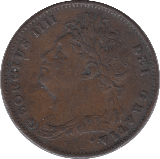 1825 FARTHING ( GF ) - Farthing - Cambridgeshire Coins