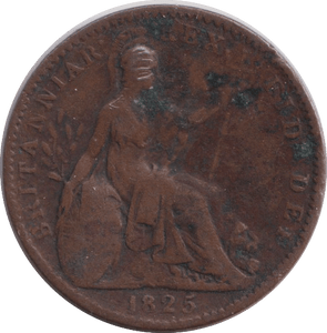 1825 FARTHING ( NF ) - FARTHING - Cambridgeshire Coins