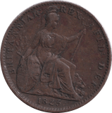 1826 FARTHING ( FINE ) - FARTHING - Cambridgeshire Coins