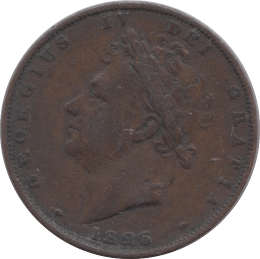 1826 FARTHING ( GF ) - Farthing - Cambridgeshire Coins