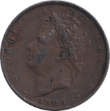 1826 FARTHING ( GF ) - FARTHING - Cambridgeshire Coins