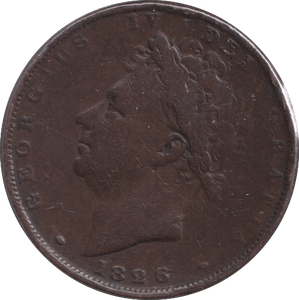 1826 FARTHING ( NF ) - FARTHING - Cambridgeshire Coins