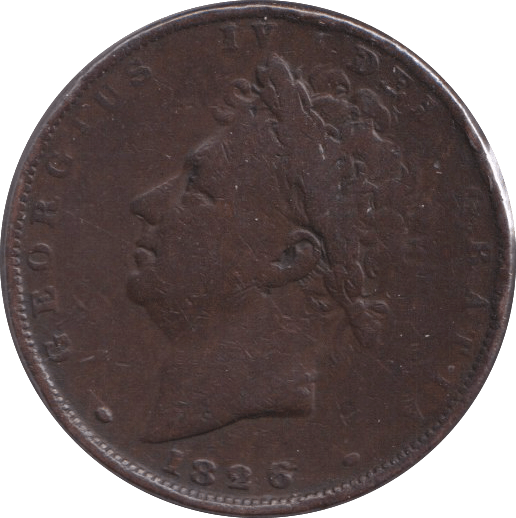 1826 FARTHING ( NF ) - FARTHING - Cambridgeshire Coins