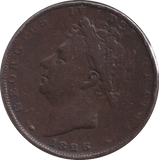 1826 FARTHING ( NF ) - FARTHING - Cambridgeshire Coins