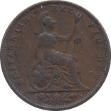 1826 FARTHING ( VF ) - Farthing - Cambridgeshire Coins