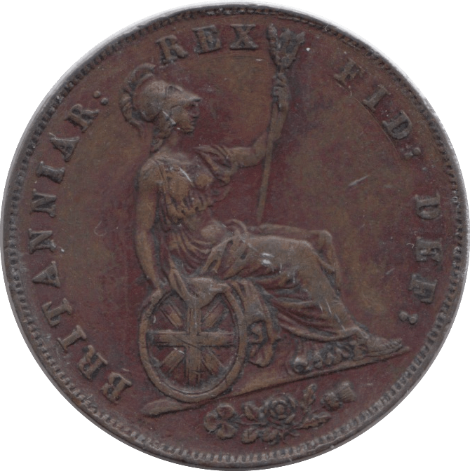 1826 HALFPENNY ( EF ) - Halfpenny - Cambridgeshire Coins