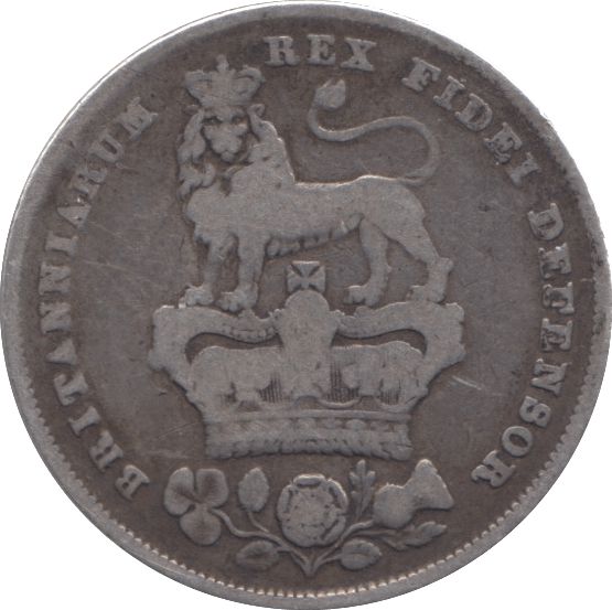 1826 SHILLING ( FINE ) - Shilling - Cambridgeshire Coins