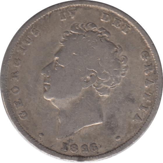 1826 SHILLING ( NF ) - Shilling - Cambridgeshire Coins