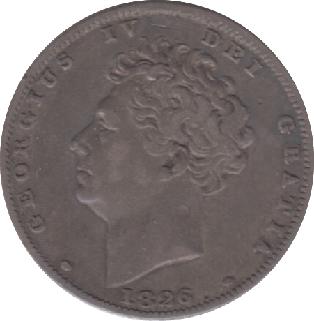 1826 SIXPENCE ( VF ) - SIXPENCE - Cambridgeshire Coins