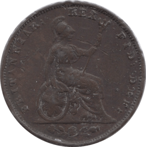 1827 FARTHING ( GF ) - Farthing - Cambridgeshire Coins