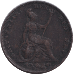 1828 FARTHING ( NF ) - FARTHING - Cambridgeshire Coins