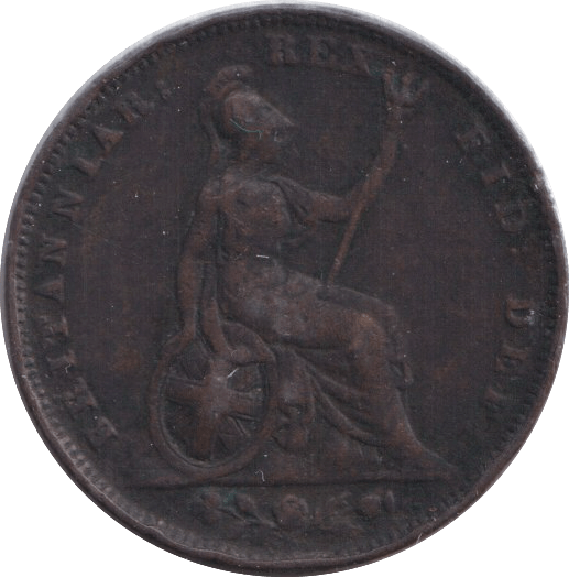 1828 FARTHING ( NF ) - FARTHING - Cambridgeshire Coins