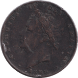 1828 FARTHING ( NF ) - FARTHING - Cambridgeshire Coins