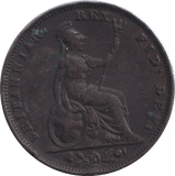 1829 FARTHING ( GF ) - FARTHING - Cambridgeshire Coins