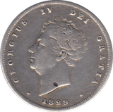 1829 SHILLING ( GF ) - Shilling - Cambridgeshire Coins